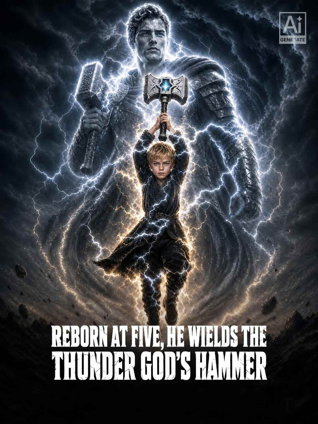 Reborn at Five,He Wields the Thunder God's Hammer